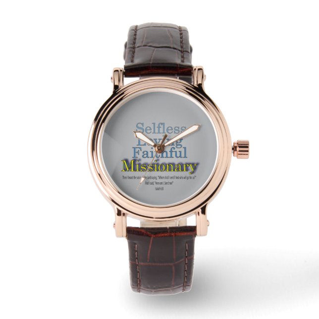Missionary Loving Faithful Watch (Front)