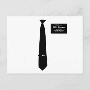 Missionary Romney Costume Postcard