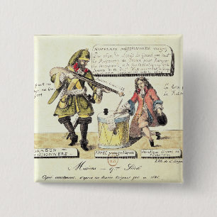 Missions of the 17th Century 15 Cm Square Badge