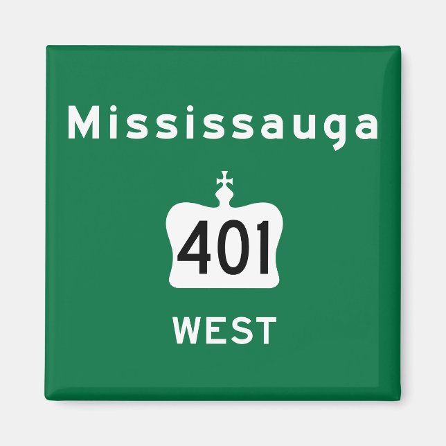 Mississauga 401 magnet (Front)