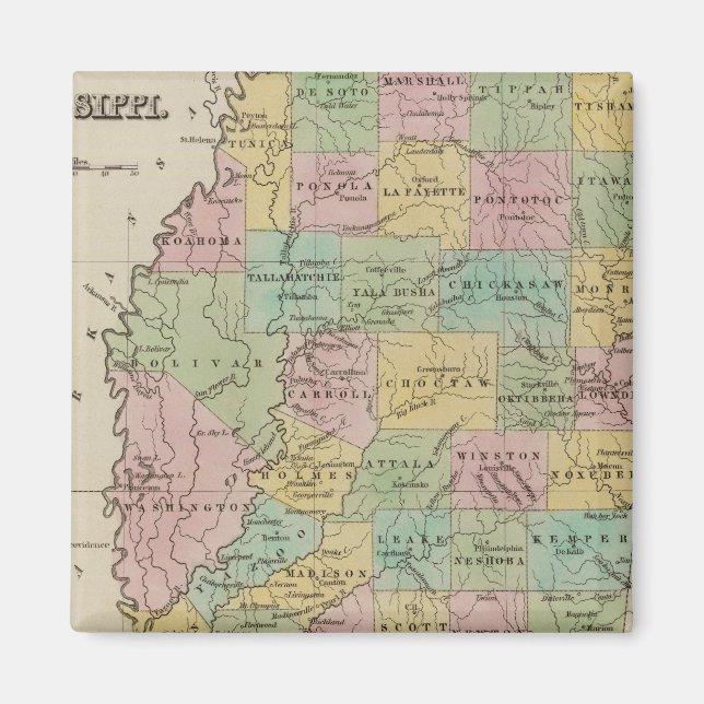 Mississippi 11 magnet (Front)