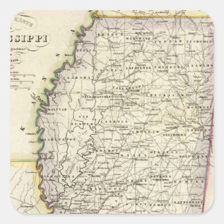 Mississippi 12 square sticker