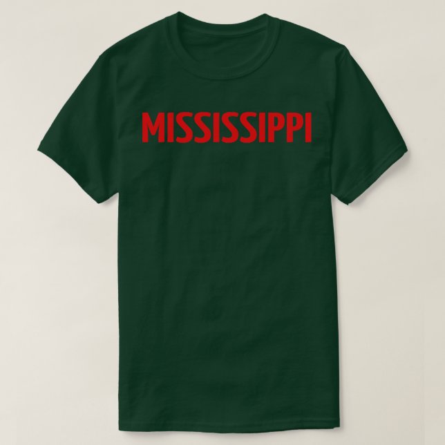 Mississippi 3 T-Shirt (Design Front)
