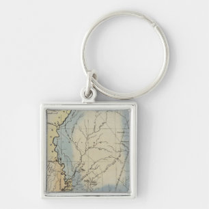 Mississippi 4 key ring