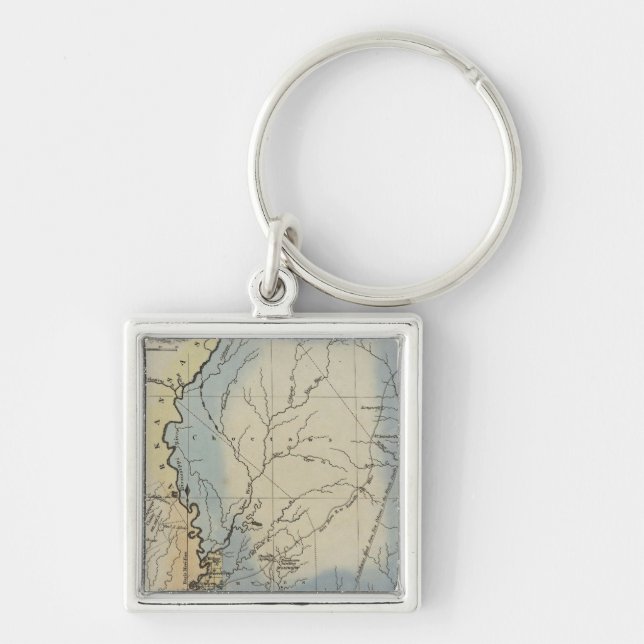 Mississippi 4 key ring (Front)