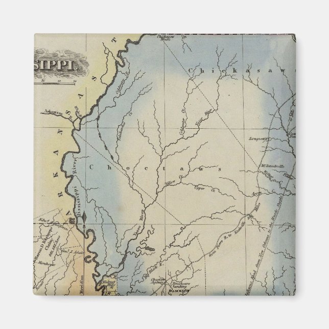 Mississippi 4 magnet (Front)