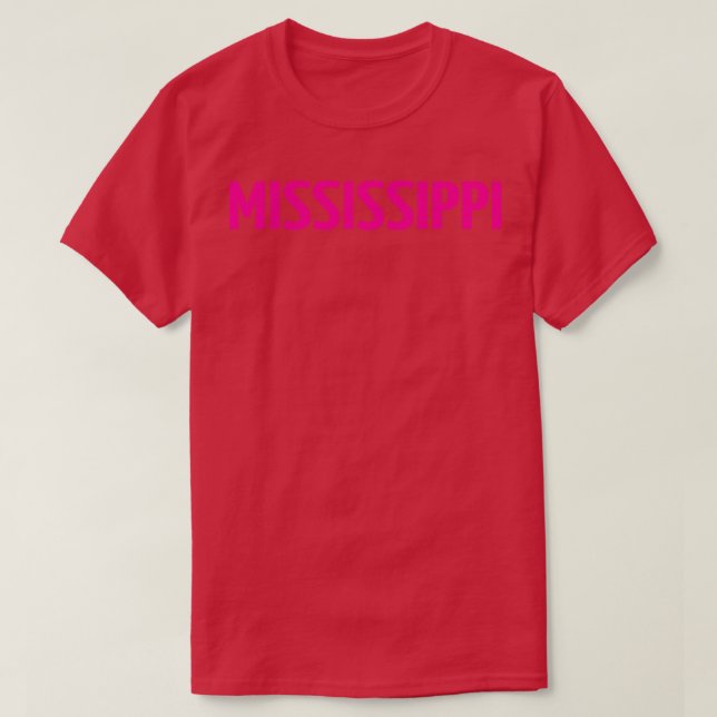 Mississippi 4 T-Shirt (Design Front)