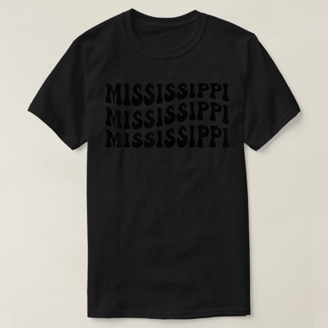 Mississippi 4  T-Shirt (Design Front)