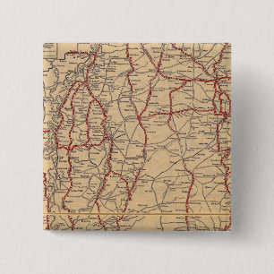Mississippi 6 15 cm square badge