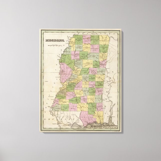 Mississippi 7 canvas print (Front)