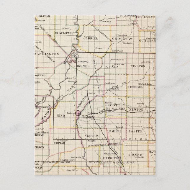 Mississippi 8 postcard (Front)