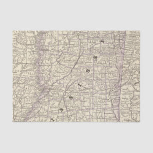 Mississippi 9 tissue paper