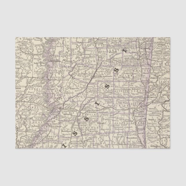 Mississippi 9 tissue paper (Front)