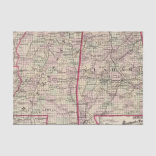 Mississippi and Alabama Tissue Paper