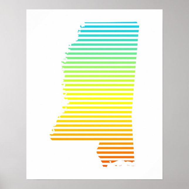 mississippi chill fade poster (Front)