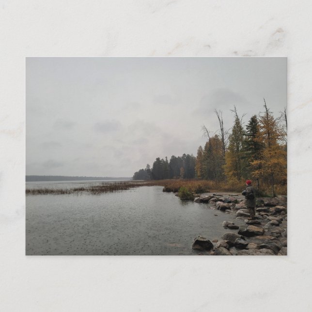 Mississippi Contemplations Minnesota Headwaters Postcard (Front)