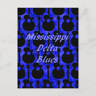 Mississippi Delta Blues Postcard