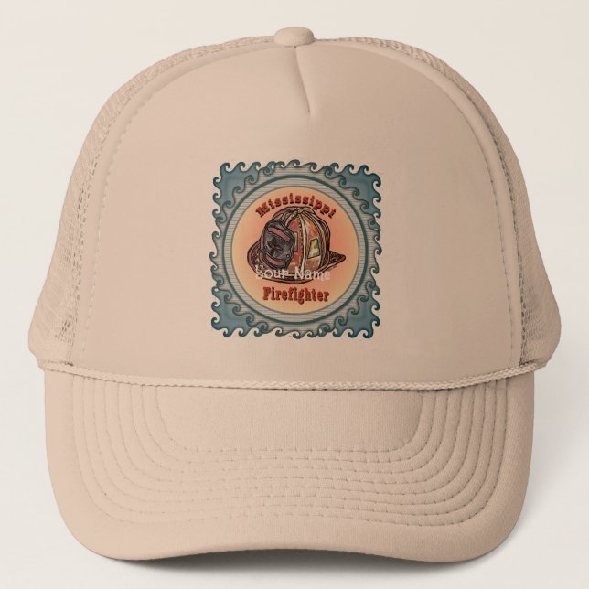 Mississippi Firefighter  hat (Front)