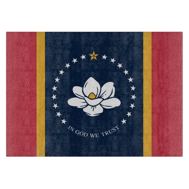 Mississippi Flag 2020 New Cutting Board (Front)