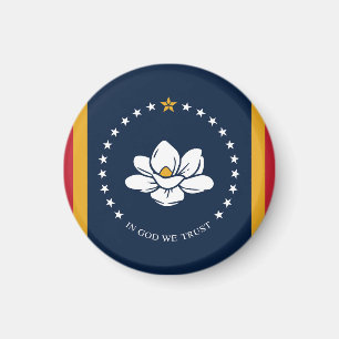 Mississippi Flag 2020 New Magnet