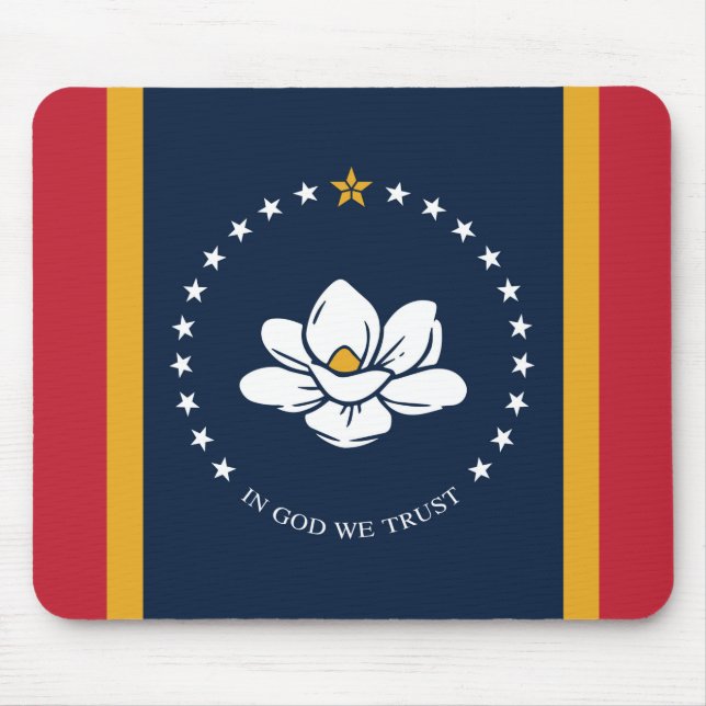 Mississippi Flag 2020 New Mouse Mat (Front)