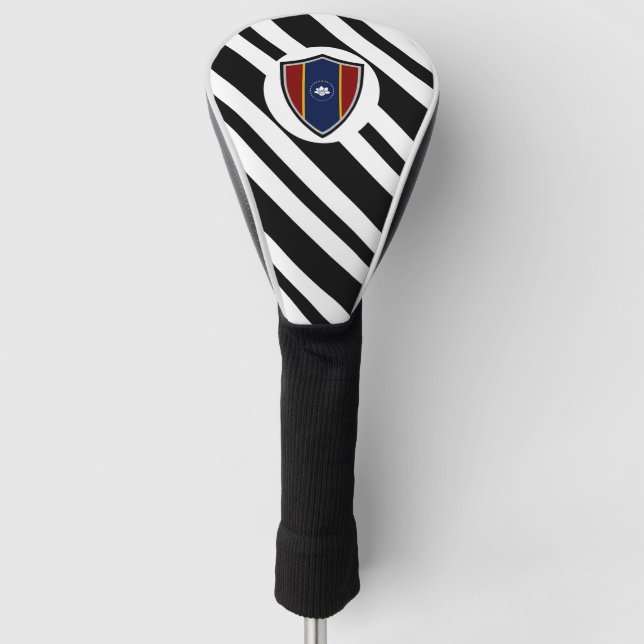 Mississippi flag golf head cover (Front)