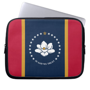 Mississippi Flag Laptop Sleeve