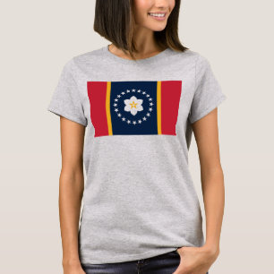 Mississippi Flag: Magnolia State, Virtute et armis T-Shirt