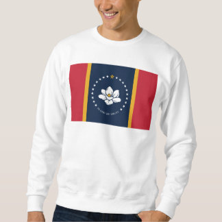 Mississippi Flag - New Magnolia Flag Sweatshirt