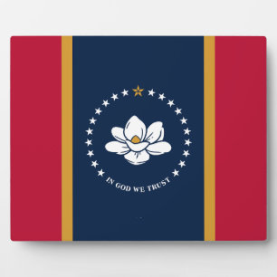 Mississippi Flag Plaque