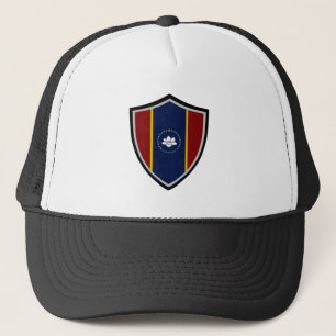 Mississippi flag trucker hat