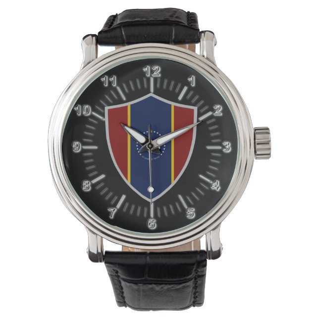Mississippi flag watch (Front)