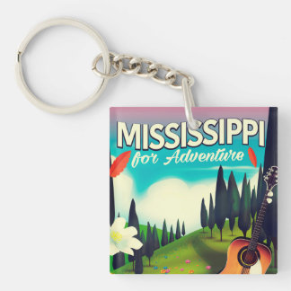 Mississippi For adventure Key Ring