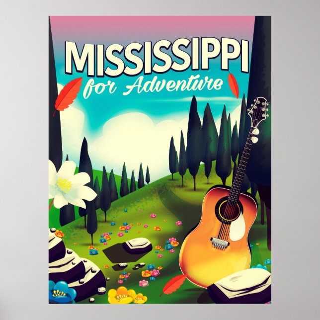 Mississippi For adventure Poster (Front)