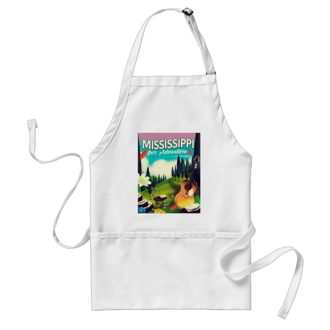 Mississippi For adventure Standard Apron (Front)