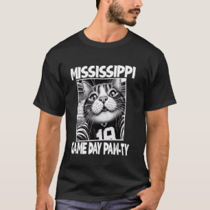 Mississippi Game Day Party Funny Home State Missis T-Shirt