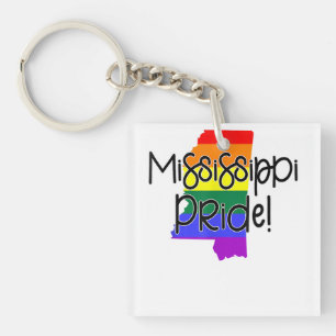Mississippi Gay Pride Key Ring