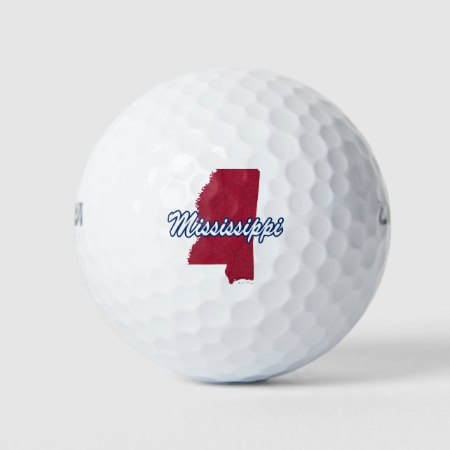 Mississippi Golf Balls (Front)