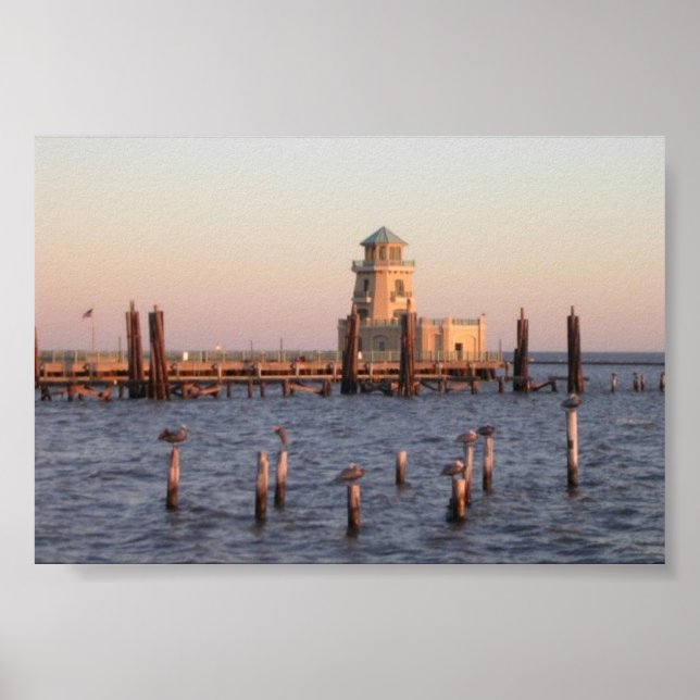 "MISSISSIPPI GULF COAST" POSTER (Front)