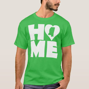 Mississippi Home Heart State Tees T-Shirt