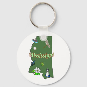 Mississippi Keychain