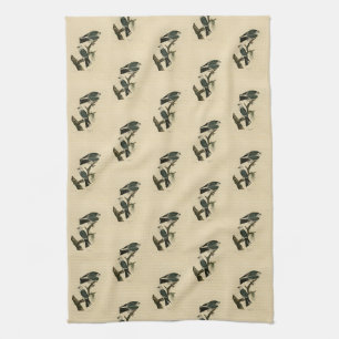 Mississippi Kite from Audubon's Birds of America Tea Towel