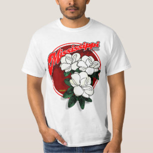 Mississippi magnolia trio shirt F/B