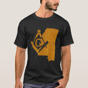 Mississippi Masons Grand Lodge Freemason Father's  T-Shirt