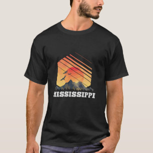 Mississippi Mountain Sunset USA America Gifts T-Shirt