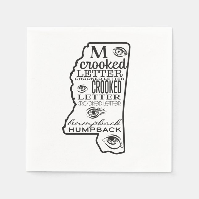 MISSISSIPPI NAPKIN (Front)