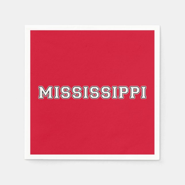 Mississippi Napkin (Front)