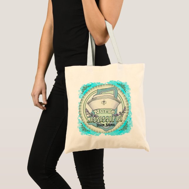 Mississippi Nurse Tote Bag (Front (Product))