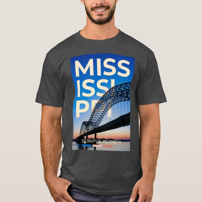 Mississippi Oversized 4 T-Shirt (Front)