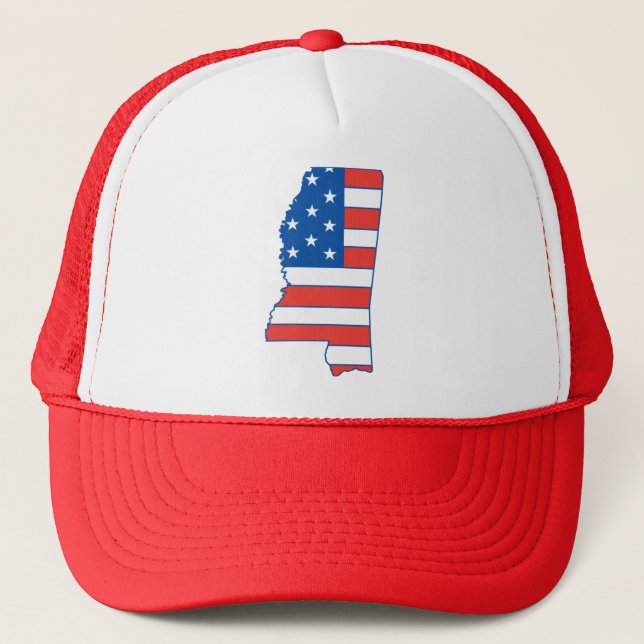 Mississippi Patriotic Hat (Front)